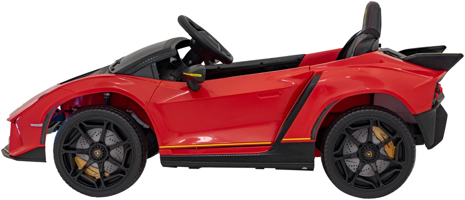 Ramiz Elektromobilis vaikams Lamborghini Invencible 4x4 raudonas