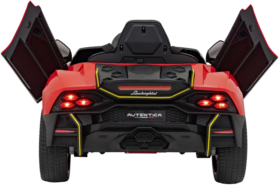 Ramiz Elektromobilis vaikams Lamborghini Invencible 4x4 raudonas