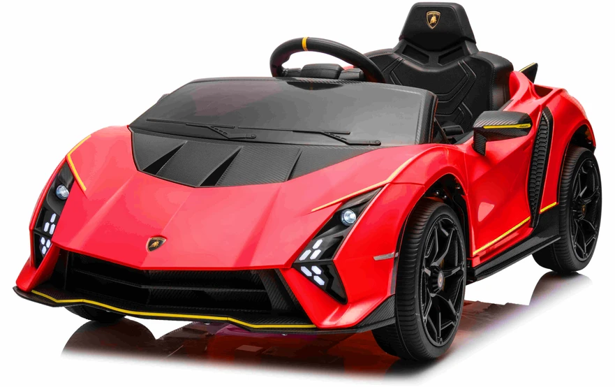 Ramiz Elektromobilis vaikams Lamborghini Invencible 4x4 raudonas