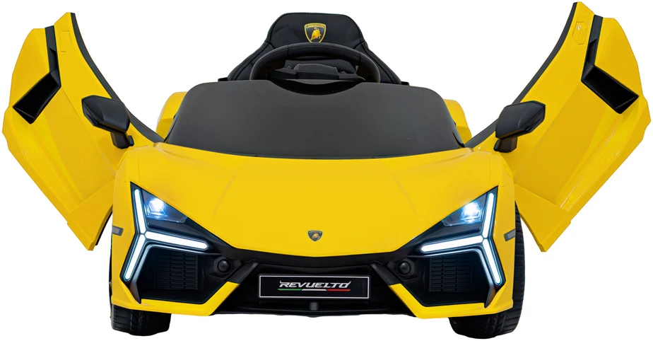 Elektromobilis Lamborghini Revuelto, Geltona