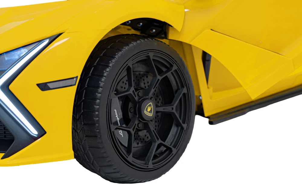 Elektromobilis Lamborghini Revuelto, Geltona