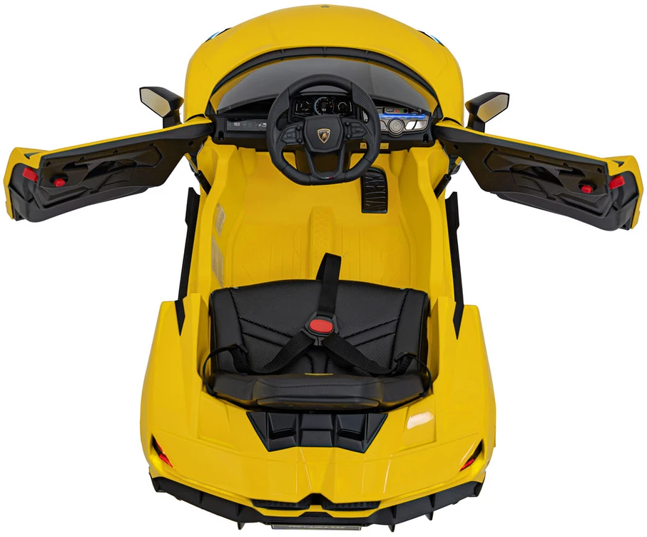 Elektromobilis Lamborghini Revuelto, Geltona