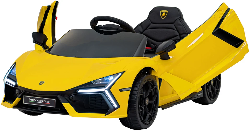 Elektromobilis Lamborghini Revuelto, Geltona