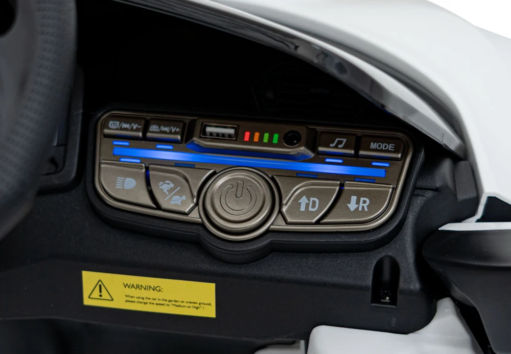 Elektromobilis Lamborghini Revuelto, Baltas