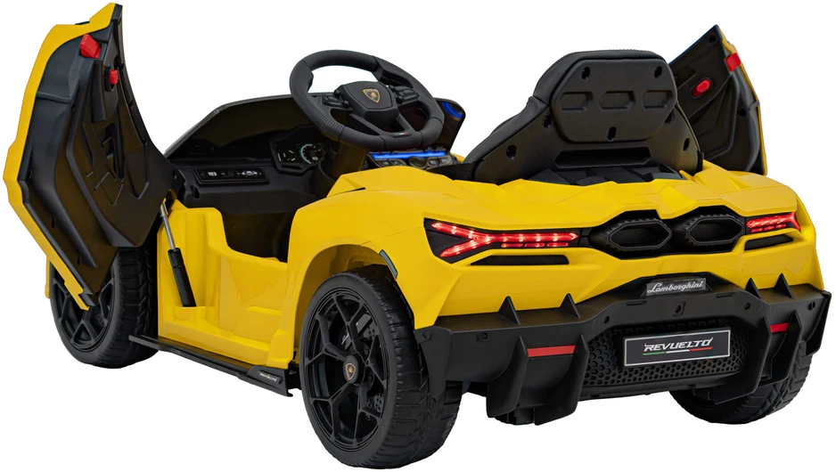 Elektromobilis Lamborghini Revuelto, Geltona