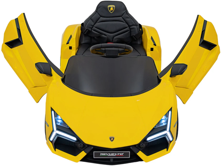 Elektromobilis Lamborghini Revuelto, Geltona