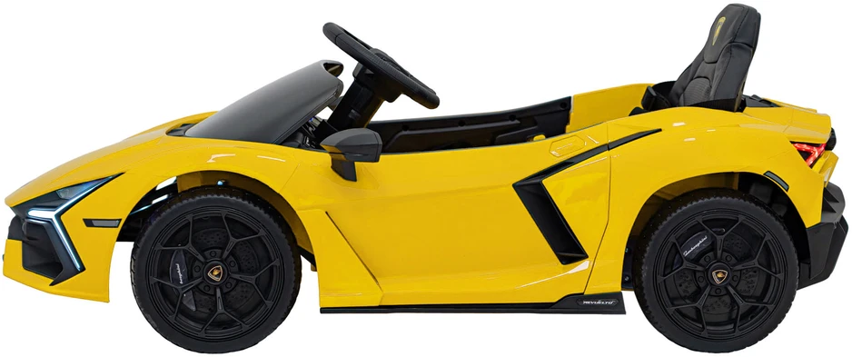 Elektromobilis Lamborghini Revuelto, Geltona
