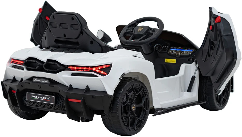 Elektromobilis Lamborghini Revuelto, Baltas