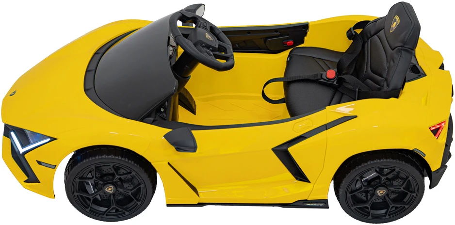 Elektromobilis Lamborghini Revuelto, Geltona