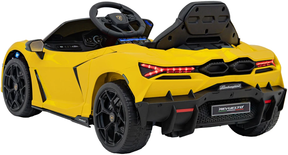 Elektromobilis Lamborghini Revuelto, Geltona