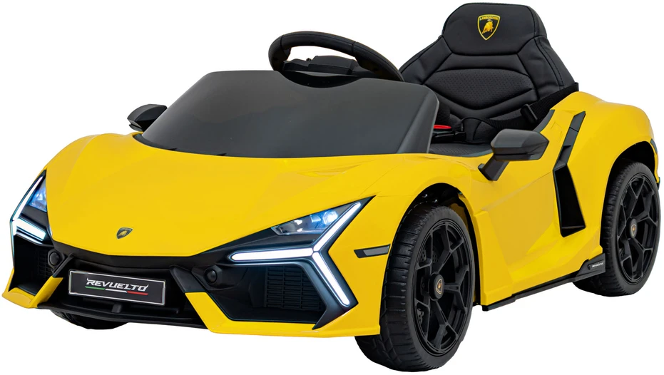Elektromobilis Lamborghini Revuelto, Geltona