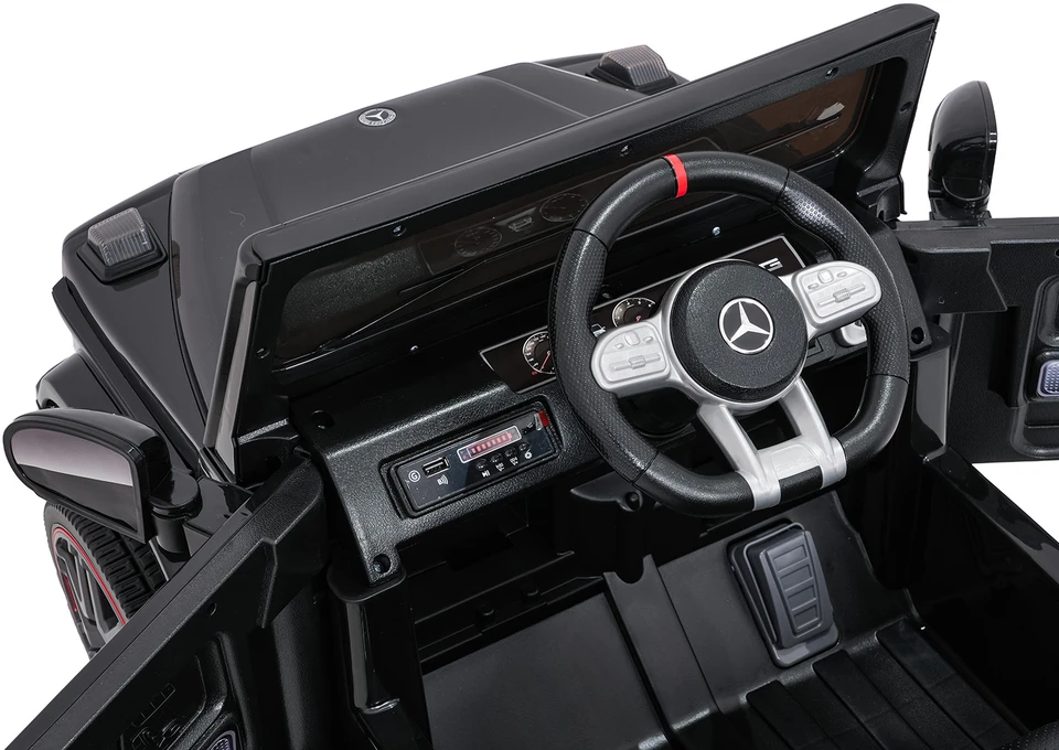 Vaikiškas elektromobilis Mercedes G63 AMG LIFT juodas