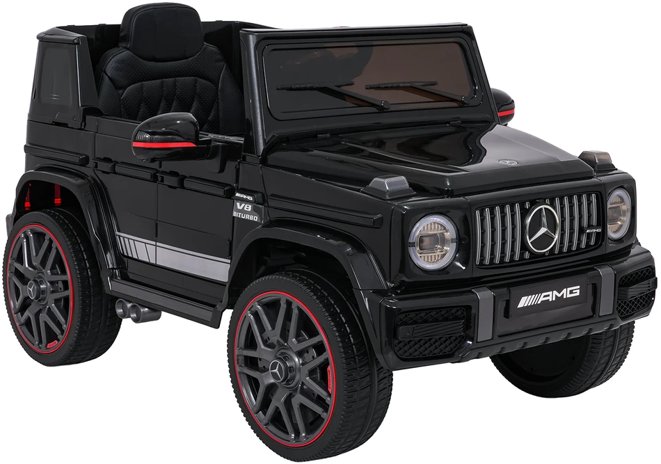 Vaikiškas elektromobilis Mercedes G63 AMG LIFT juodas