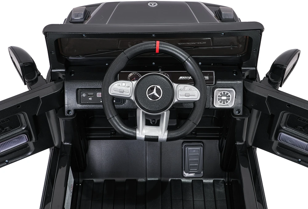 Vaikiškas elektromobilis Mercedes G63 AMG LIFT juodas