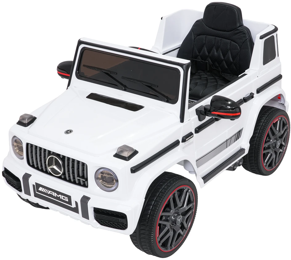 Vaikiškas elektromobilis Mercedes G63 AMG LIFT balta