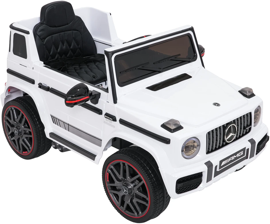 Vaikiškas elektromobilis Mercedes G63 AMG LIFT balta