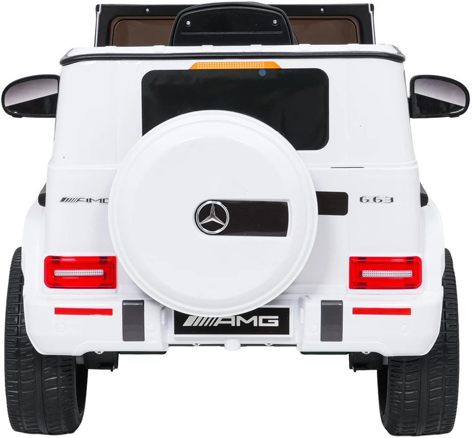 Vaikiškas elektromobilis Mercedes G63 AMG LIFT balta