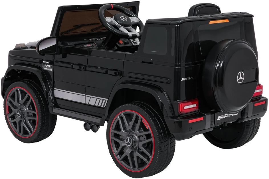 Vaikiškas elektromobilis Mercedes G63 AMG LIFT juodas