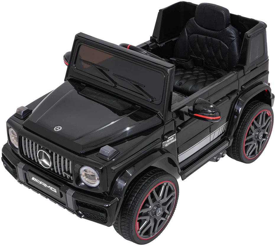 Vaikiškas elektromobilis Mercedes G63 AMG LIFT juodas