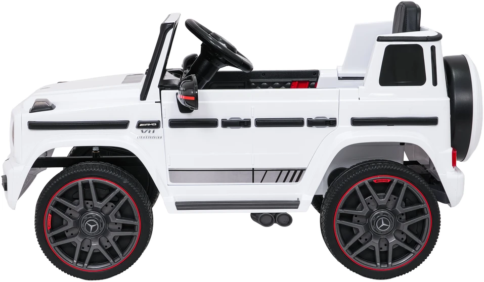 Vaikiškas elektromobilis Mercedes G63 AMG LIFT balta