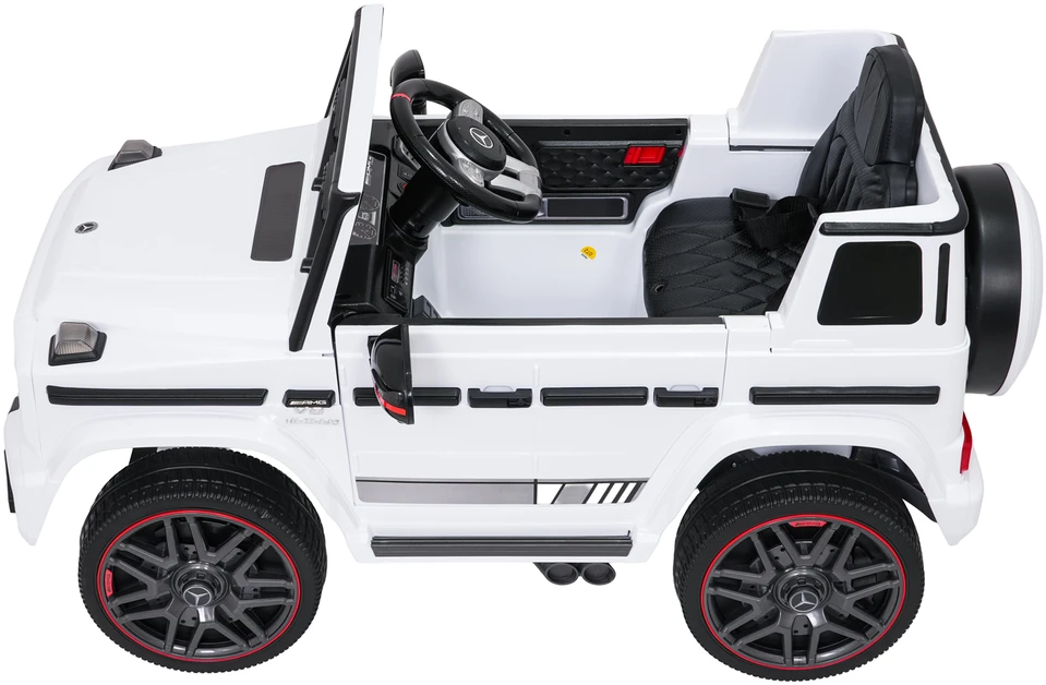 Vaikiškas elektromobilis Mercedes G63 AMG LIFT balta