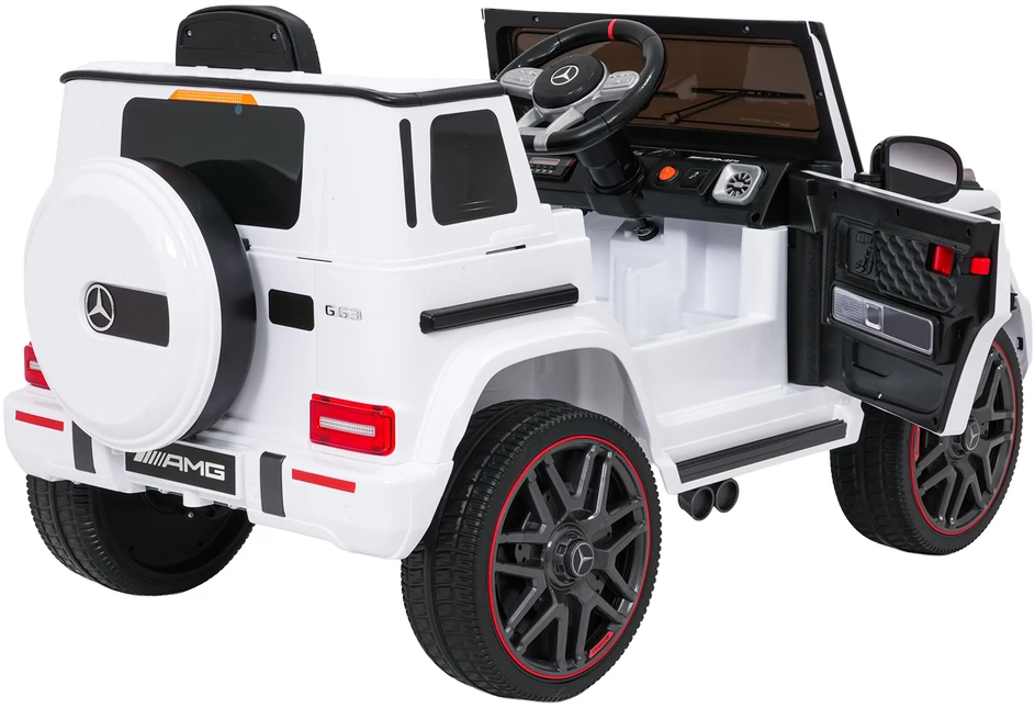 Vaikiškas elektromobilis Mercedes G63 AMG LIFT balta