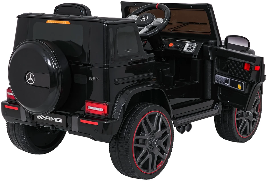 Vaikiškas elektromobilis Mercedes G63 AMG LIFT juodas