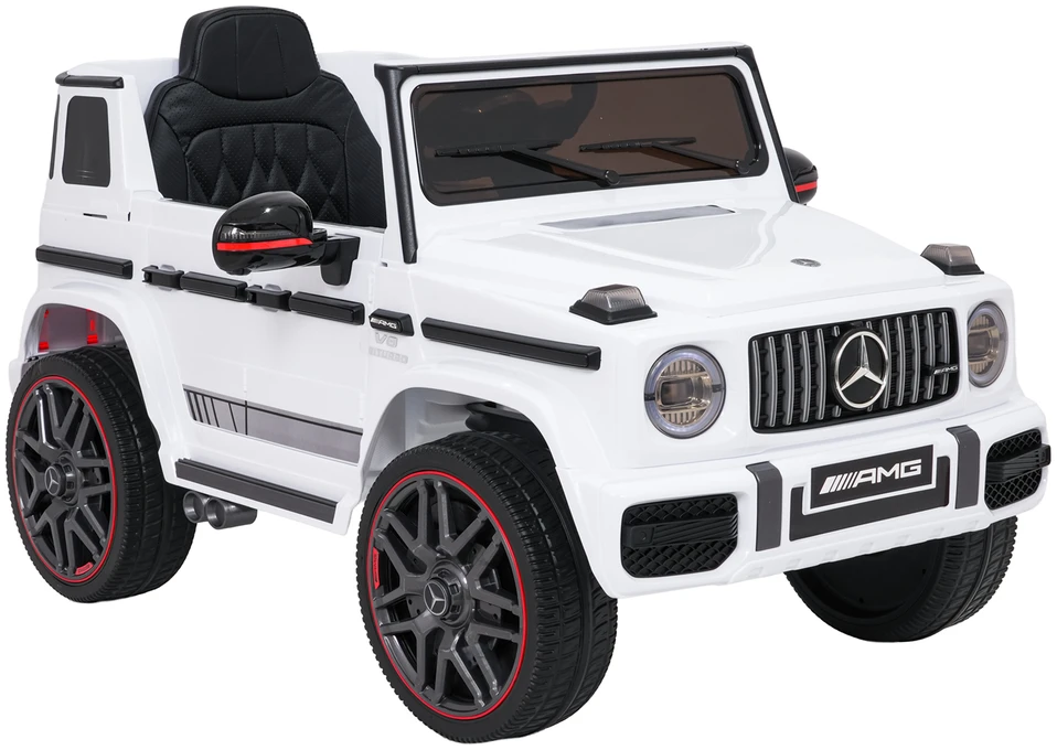 Vaikiškas elektromobilis Mercedes G63 AMG LIFT balta