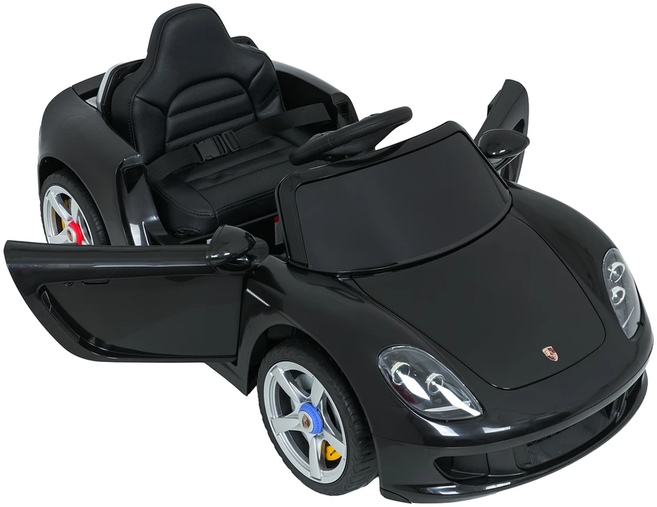 Vaikiškas elektromobilis Porsche 911 Carrera juodas