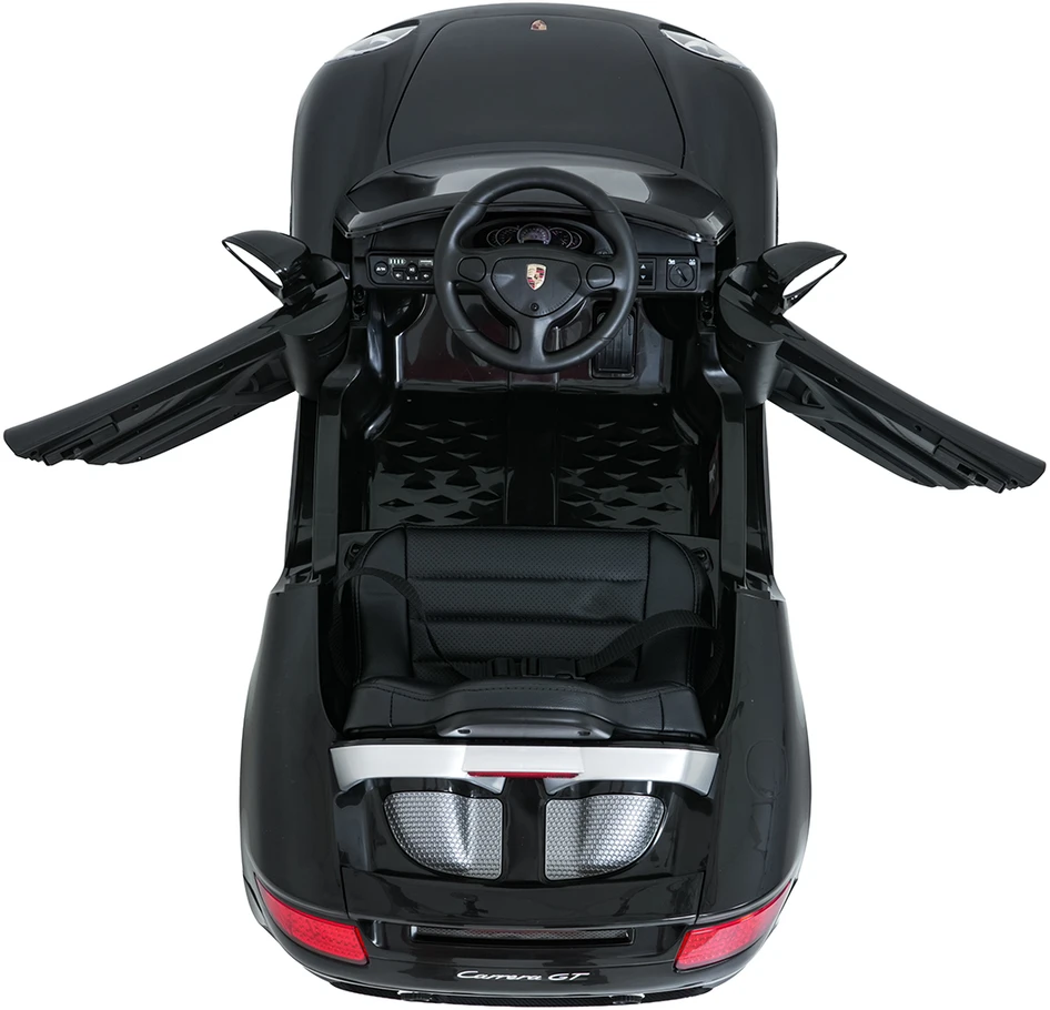 Vaikiškas elektromobilis Porsche 911 Carrera juodas