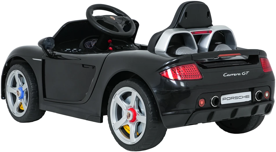 Vaikiškas elektromobilis Porsche 911 Carrera juodas