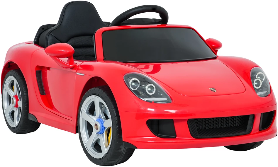 Vaikiškas elektromobilis Porsche 911 Carrera raudonas
