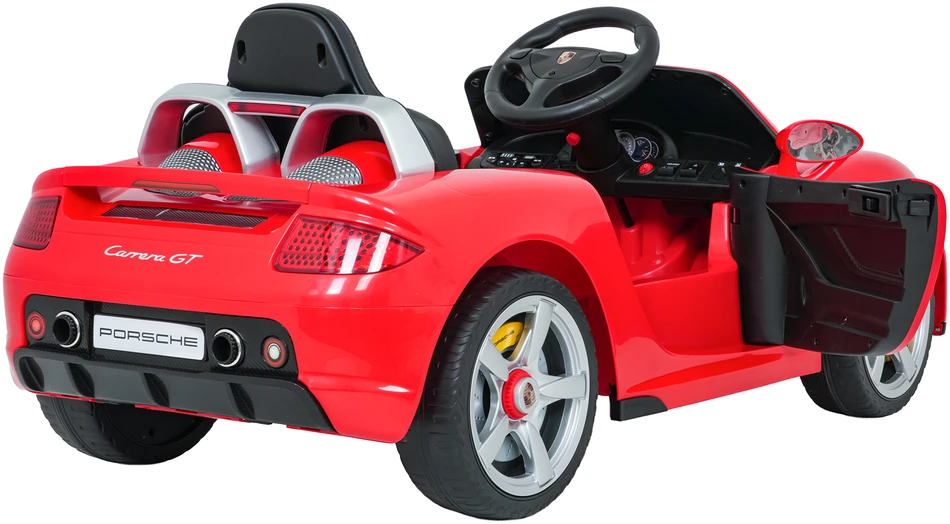 Vaikiškas elektromobilis Porsche 911 Carrera raudonas