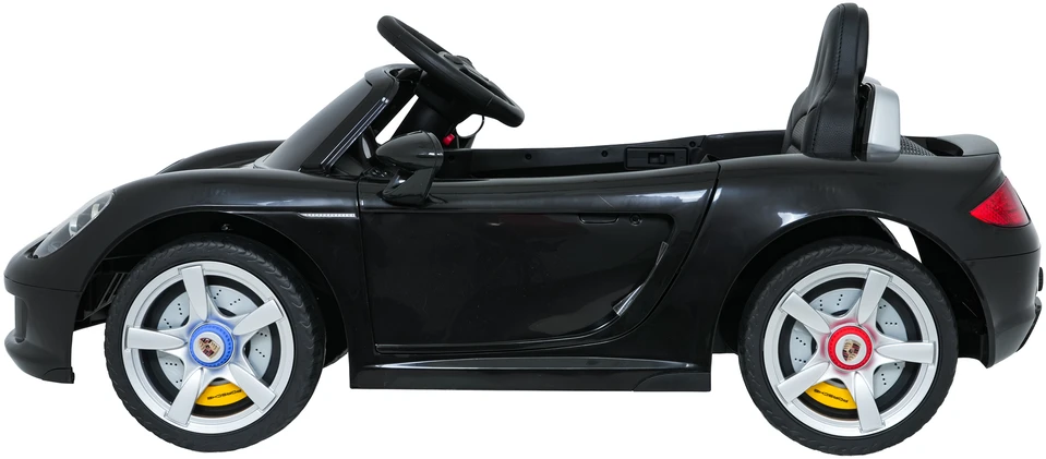 Vaikiškas elektromobilis Porsche 911 Carrera juodas