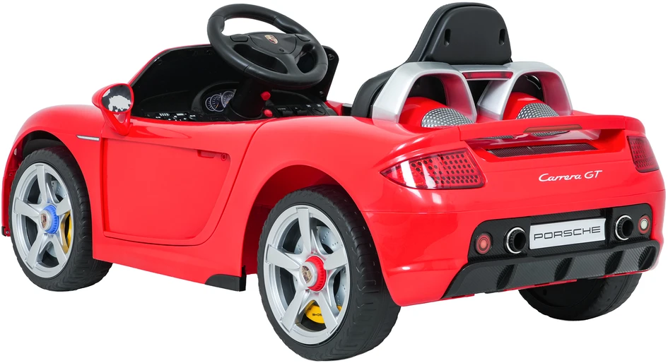 Vaikiškas elektromobilis Porsche 911 Carrera raudonas