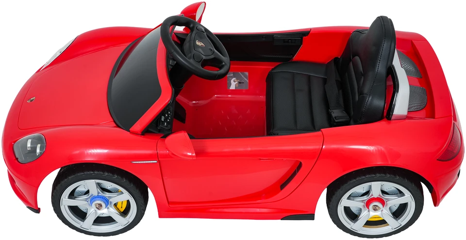 Vaikiškas elektromobilis Porsche 911 Carrera raudonas