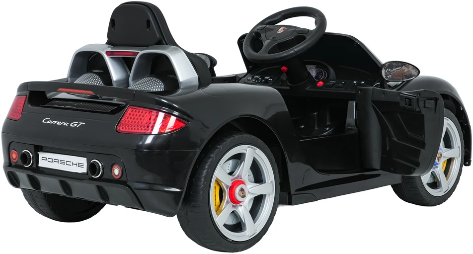 Vaikiškas elektromobilis Porsche 911 Carrera juodas
