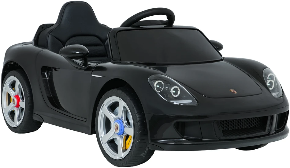 Vaikiškas elektromobilis Porsche 911 Carrera juodas