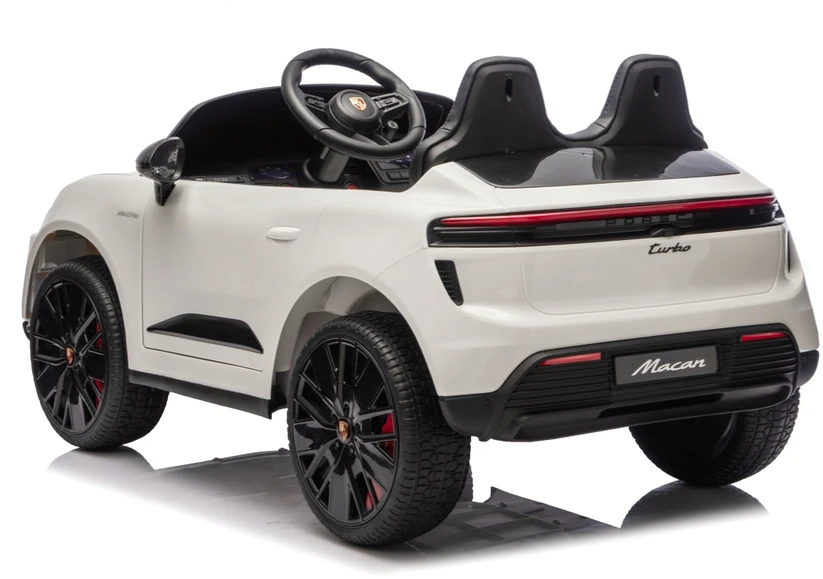 Vaikiškas elektromobilis Porsche Macan baltas