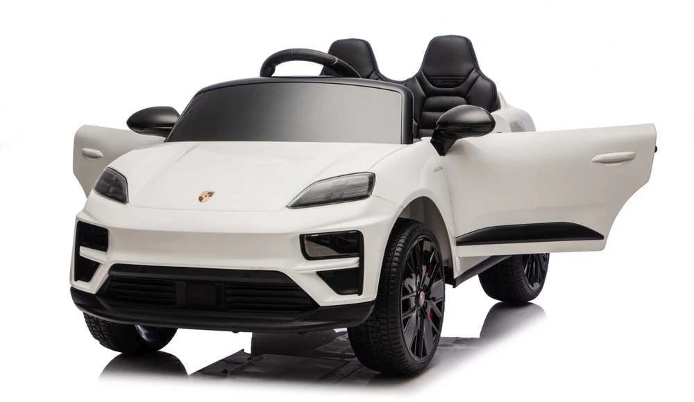 Vaikiškas elektromobilis Porsche Macan baltas