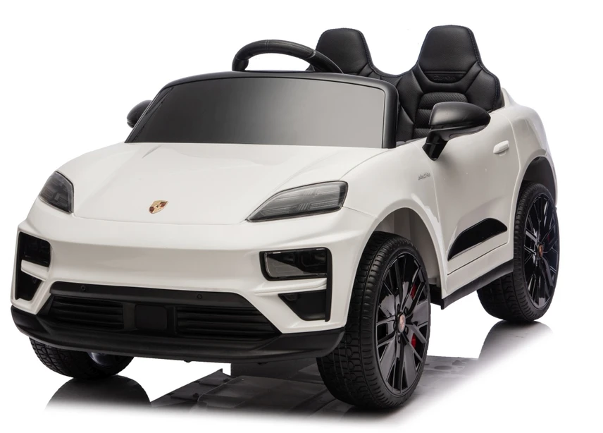 Vaikiškas elektromobilis Porsche Macan baltas