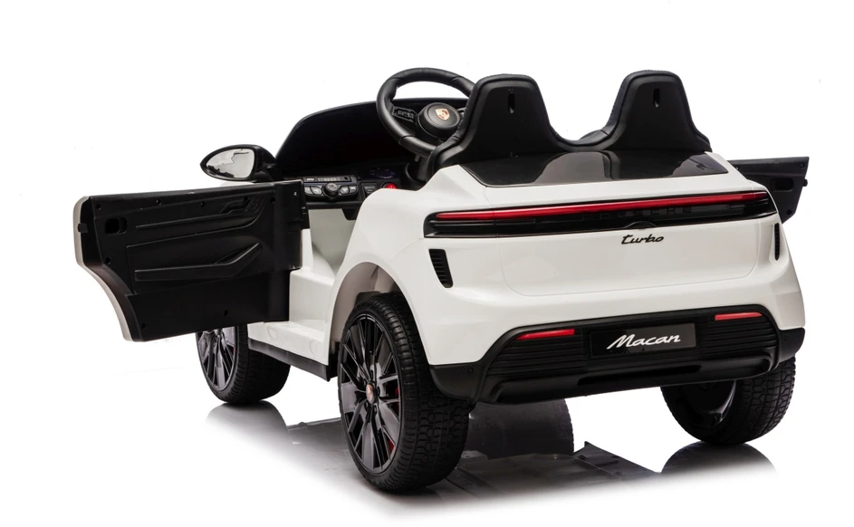 Vaikiškas elektromobilis Porsche Macan baltas