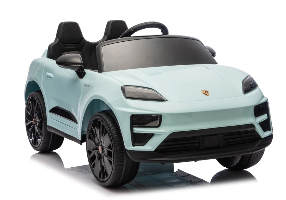 Vaikiškas elektromobilis Porsche Macan mėlynas