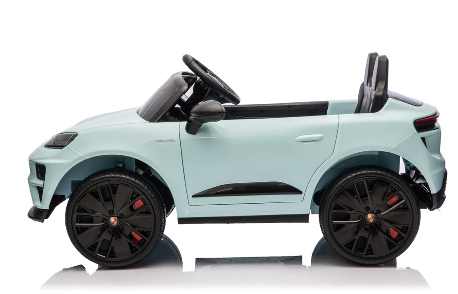 Vaikiškas elektromobilis Porsche Macan mėlynas