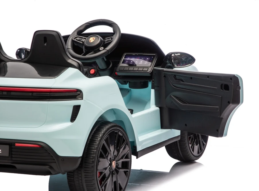 Vaikiškas elektromobilis Porsche Macan mėlynas