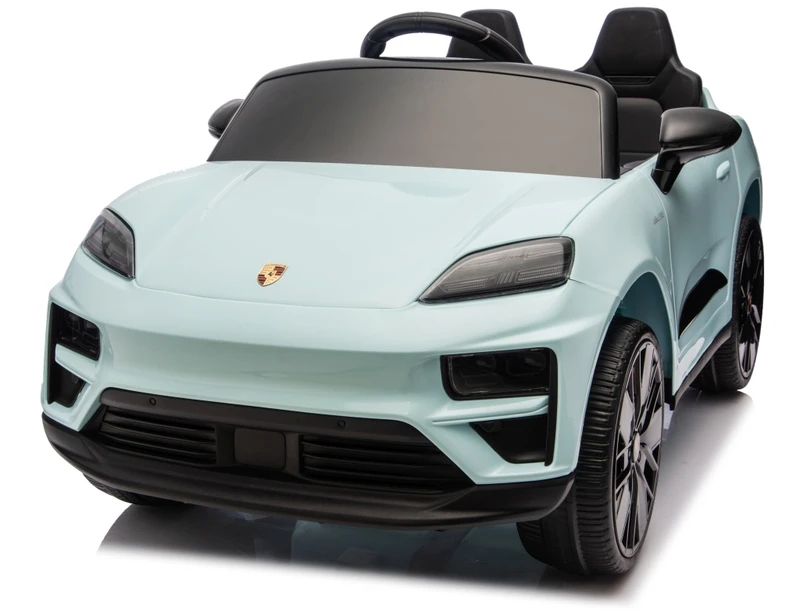 Vaikiškas elektromobilis Porsche Macan mėlynas