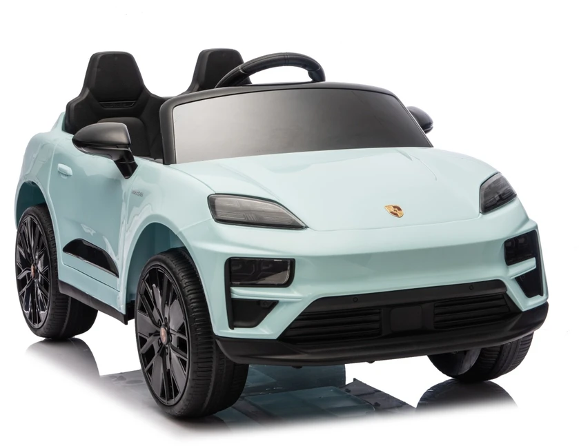 Vaikiškas elektromobilis Porsche Macan mėlynas
