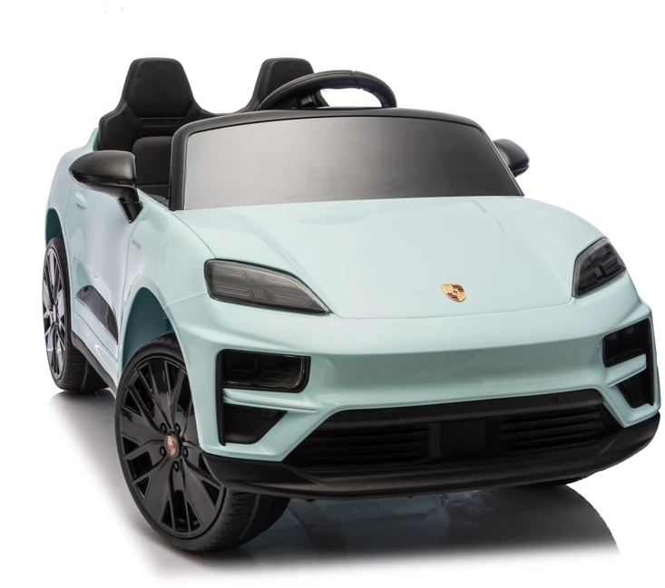 Vaikiškas elektromobilis Porsche Macan mėlynas