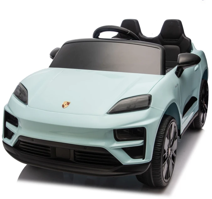 Vaikiškas elektromobilis Porsche Macan mėlynas
