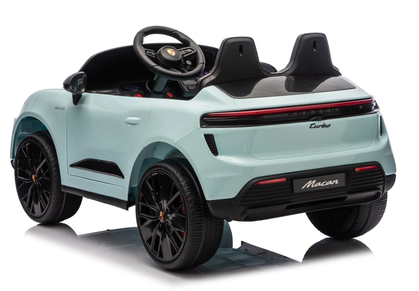 Vaikiškas elektromobilis Porsche Macan mėlynas